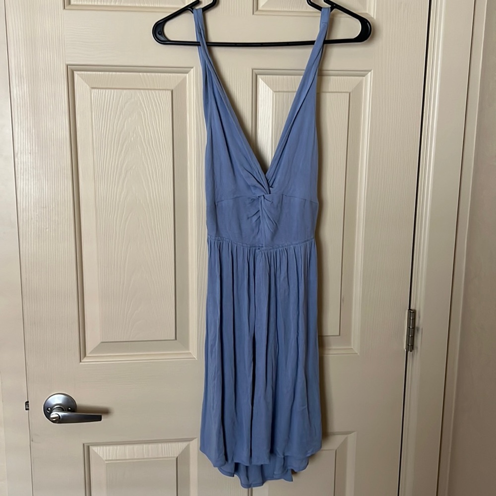 Baby blue dress